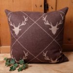 „V-Lebensbaum“ buntes Gobelinkissen, Klimts Lebensbaum Stil