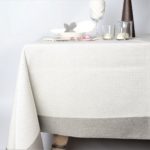 TISCHDECKE 100% BAUMWOLLE, JACQUARD, „Fanis“