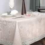 „Edelweiß“ Kissenbezug in Baumwolle, Jacquardgewebe, grün