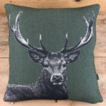 Bistrogardine nach Maß Shabby Chic mit bestickte Sonnenblumen M-6378