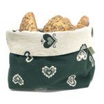 Topflappen mit Eulen-Motiven, Jacquard Gewebe aus Naturfasern, verschiedene Farben (Copy)