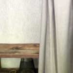 Vorhänge nach Maß, verdunkelnd und feuerbeständig, Glanzeffekt, einfarbig, verschiedene Farben, „cosy“, Meterware