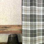 Vorhänge nach Maß, verdunkelnd und feuerfest, flammenhemmend, Leinenstoff imitierend, einfarbig, verschiedene Farben, Meterware, „Wembley“