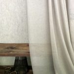 Gardine Store, online auf mass, floral bestickt, alpiner Berghüttenstil, Meterware