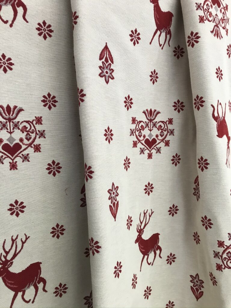Vorhange Landhausstil Hirsch