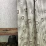 Vorhang nach Maß, Hirsch-Fantasie, Landhaus Bergstil alpin, Jacquardmuster doubleface 100% Baumwolle, verdunkelnd, Meterware