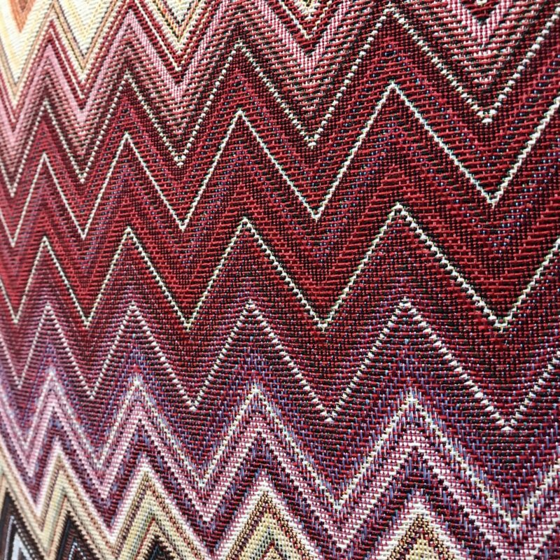 Kissenhülle Missoni, Gobelin bunt, 44×44 cm