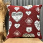 Scheibengardine nach Maß, bestickt mit Schnekristalle, M-7224