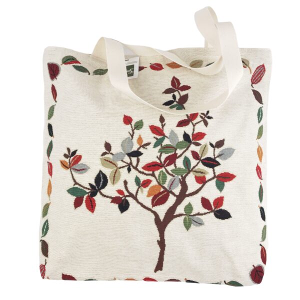 Shopper aus Gobelinstoff „V-Arboleda“, mehrfarbig