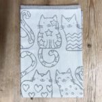 Landhaus Badetuch in Frottee mit Leinenborte, Farbe Anthrazit, 150 x 100 cm