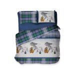 Vorhang mit Berg Motiv aus Kunstloden, Farbe rot bordeaux, 135×260 mit Ösen