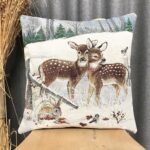 Bettwäsche nach Maß im Landhaus Alpenstil, Karo kariert, rot „Kelso“