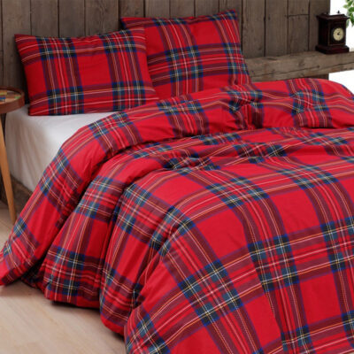 Dekorative Mitteldecke mit Weihnachtsmann, Schlitten und Rentieren, 100×100 cm, Lurex