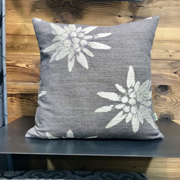 Dekokissen Edelweiss, Alpenstil, Wohnaccessoire für Zuhause