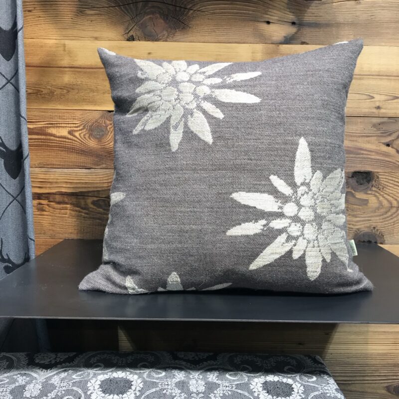 Dekokissen Edelweiss, Alpenstil, Wohnaccessoire für Zuhause