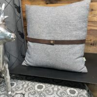 Bettwäsche Winterland mit Hirschen, für Doppelbett und Einzelbett, LAGORAI, Anthrazit