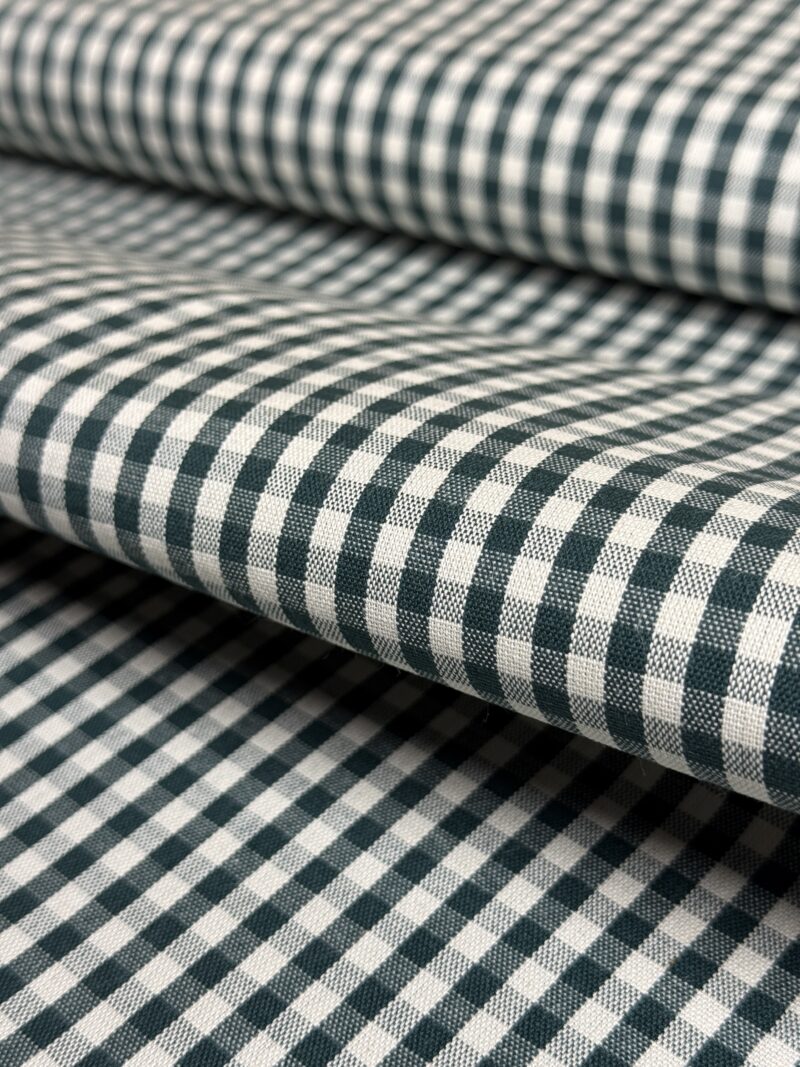 Karostoff Vichy 100% Baumwolle im Alpen Stil – Meterware in verschiedenen Farben