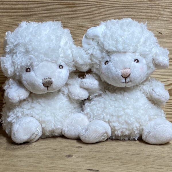 Kuscheltier BABY MACK & BABY MOLLY, kleine weiche Schafe